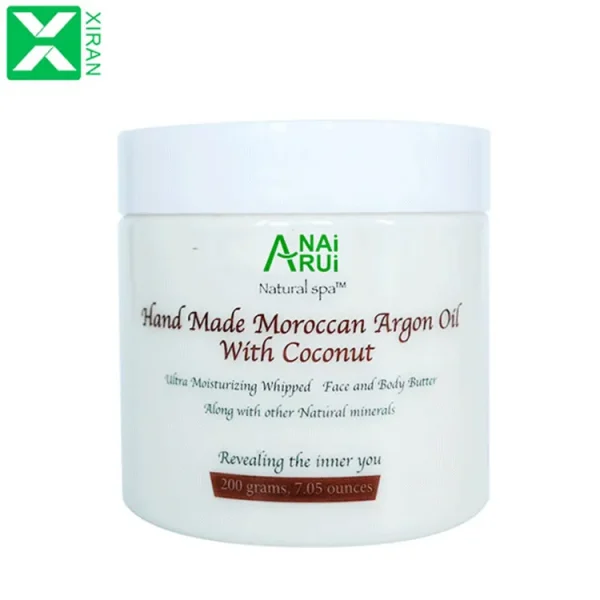 Private Label organic skin care skin whitening shea butter argan oil body lotion
