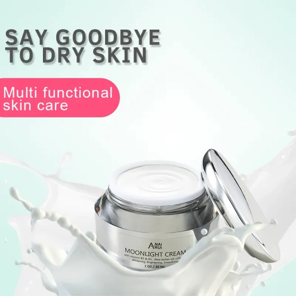 Collagen Vitamin B5 B3 Moisturizing Anti Aging skin whitening lighting Face Cream - Image 3