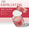OEM private label natural Lip Lines organic vegan lip care exfoliator strawberry pink sugar lip scrub