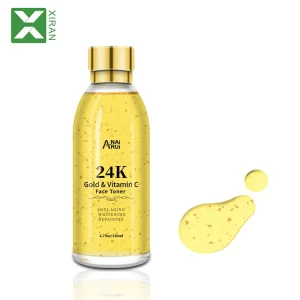 OEM ODM 24K Gold and Vitamin C Anti-Aging Whitening Repairing Skin Care Face Toner