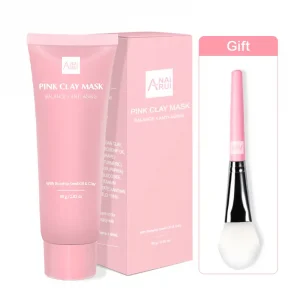 OEM ODM Pink Rose Clay Mask with rosehip seed oil control Anti-Aging Face Mask Skin Care Private Label Mud Mask