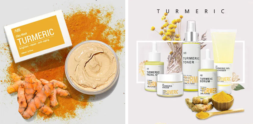 Turmeric in Skin Care