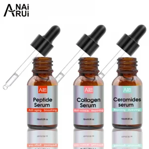 OEM Face Serum Collagen Peptide and Ceramide Facial Serum for Dry Skin