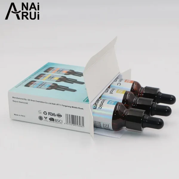 OEM Skin Care Whitening Organic Hyaluronic Acid Essence Moisture Facial Serum Vitamin C Face Serum - Image 2