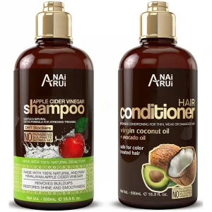 Apple Cider Vinegar Shampoo & Hair Conditioner Set
