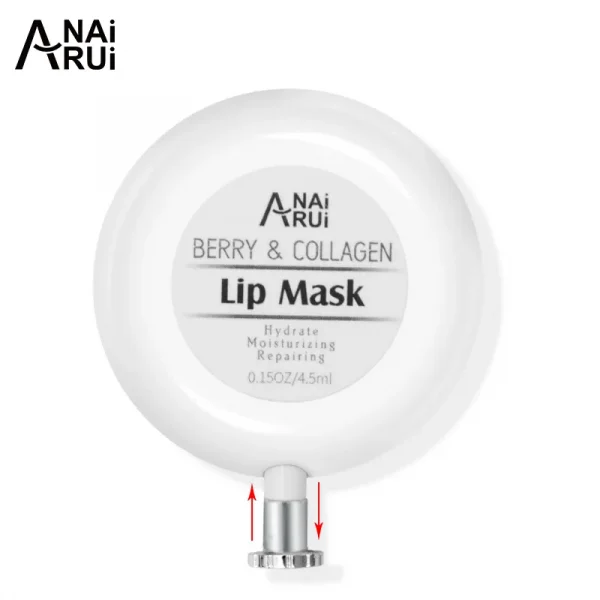 Private label wholesale custom berry collagen lip mask Hydrate Dry moisturizing repairing lip mask - Image 2