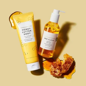 Bee body Clean hydrating & Moisturizer body cream and body wash