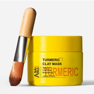 Facial Mask Vitamin C Clay Mask With Turmeric + Aloe Vera Mud Mask