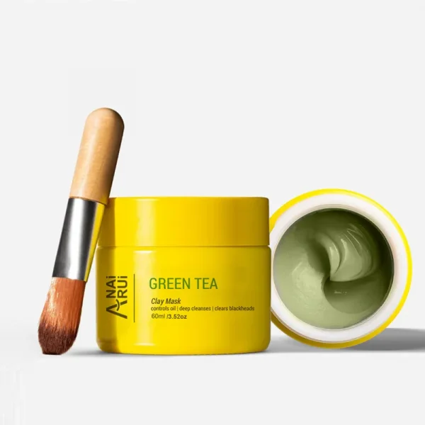 Vitamin C Matcha Green Tea/Pink/Turmeric Clay Mask - Image 2
