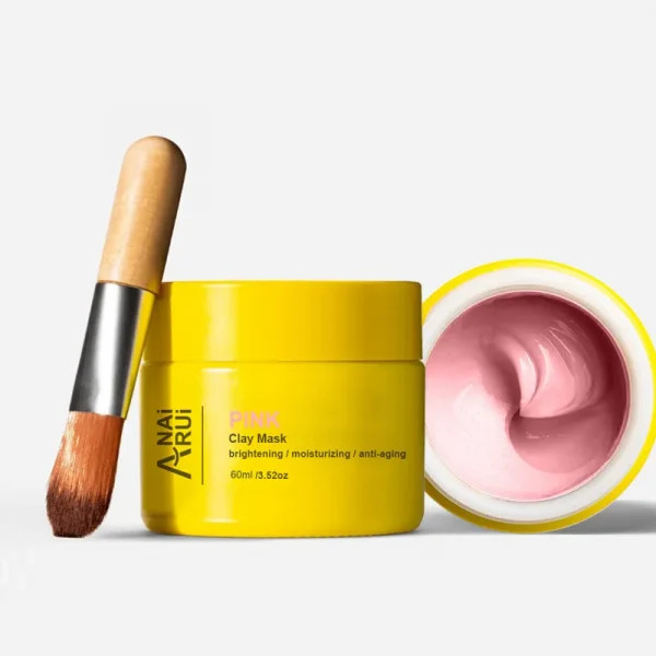Vitamin C Matcha Green Tea/Pink/Turmeric Clay Mask - Image 3