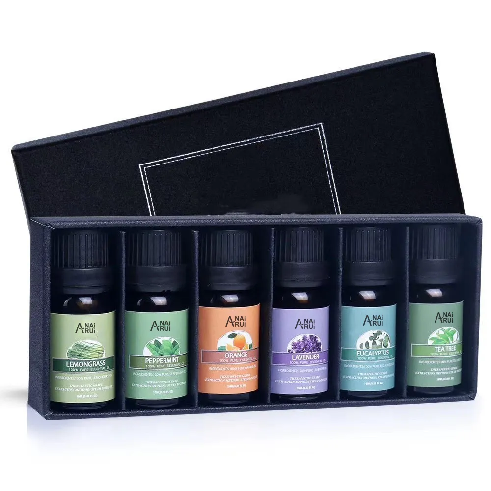 Private Label 100% Pure Natural Organic Essential Oil Set