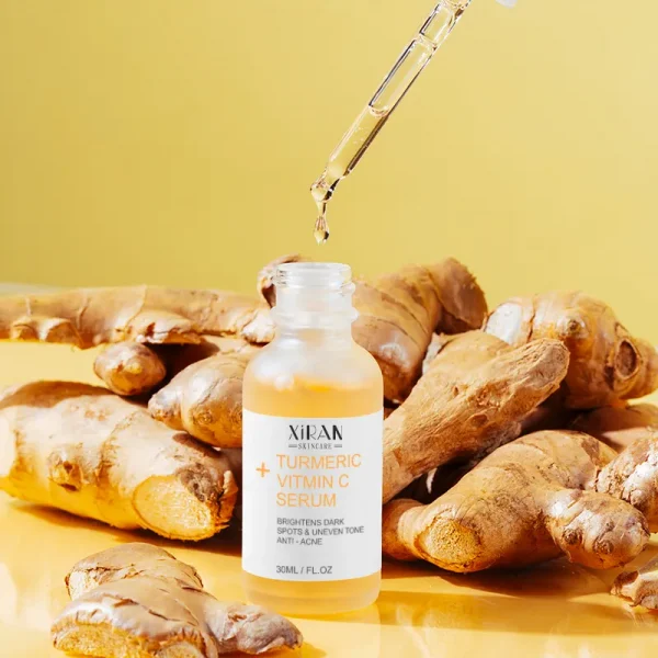 Turmeric Brightening Skin Care Face Serum Whitening Vitamin C Serum