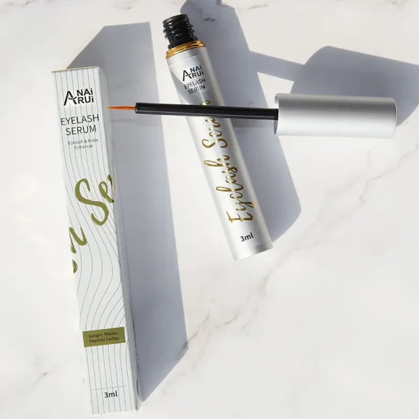 Eyelash Growth Serum for Long Thick Lashes and Eyebrows Private Label Natural Eyelash Growth Enhancer & Brow Serum - Image 2