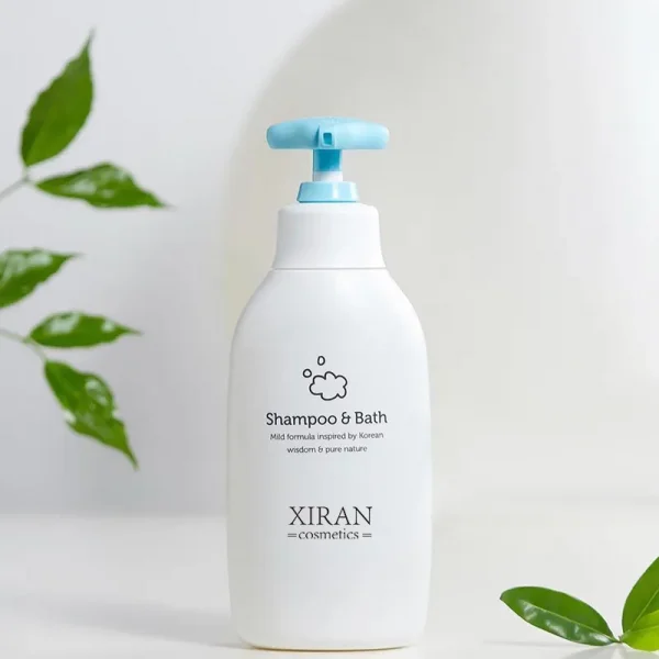 Custom Organic korean 2 in 1 Naturally Mild subacid formula body Bath and Baby Shampoo for 0-24 Months - Image 3