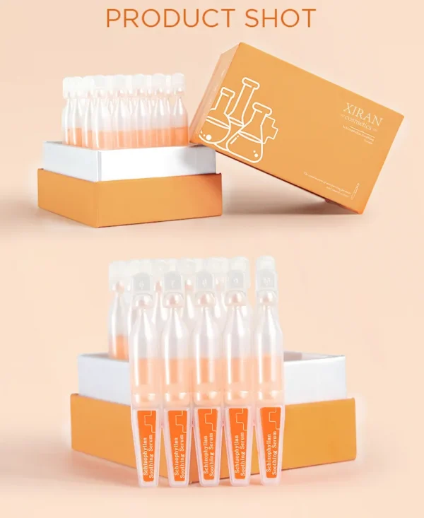 OEM/ODM Private Label Natural Schizophyllan Soothing Anti Aging Moisturizing Repair Ampoule Face Skin Care Serum - Image 2