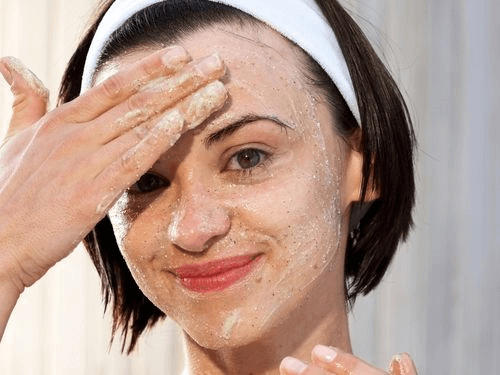 face exfoliation