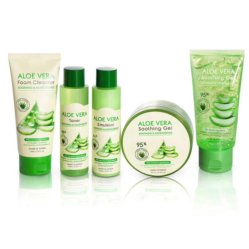 Private label Aloe vera gel set