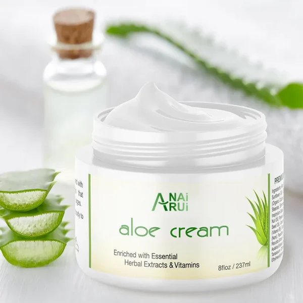 Collagen Vitamin Moisturizing Anti Aging aloe vera Cream Skin Face Cream - Image 2