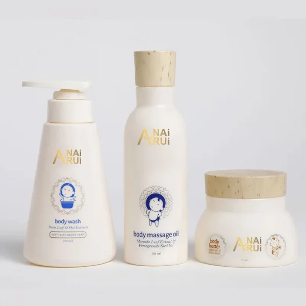 Oem Baby Whitening Skin Care Set Original Natural Body Massage Oil Baby Wash And Body Butter Body Care Set