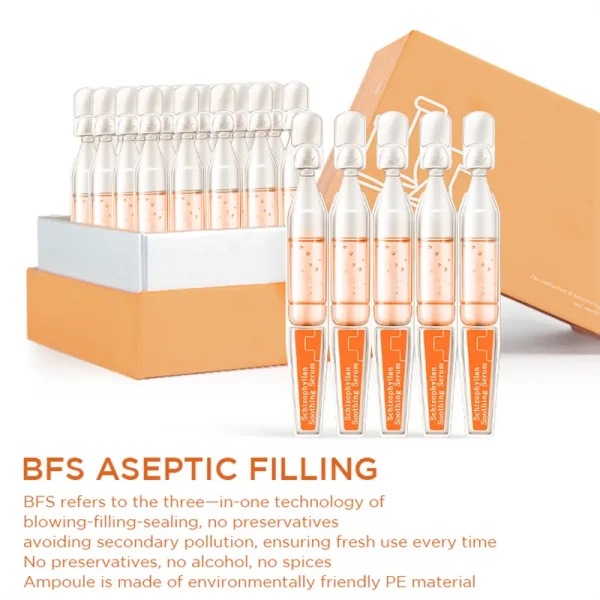 OEM/ODM Private Label Natural Schizophyllan Soothing Anti Aging Moisturizing Repair Ampoule Face Skin Care Serum - Image 3