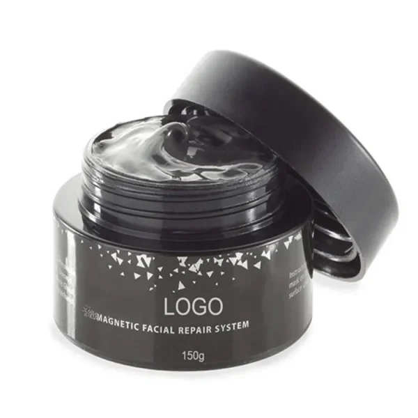 Dead Sea Mud Blackhead Remover Skin Whitening Magnetic Mud Facial Mask Pore Deep Clean Magnetic Charcoal Mud Mask - Image 2