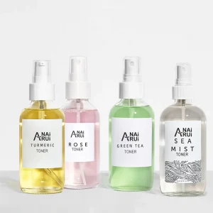 Private Label Face Toner Pure Natrual Refershing Moisturizing Mint Face Mist Turmeric Rose Toner Wholesale Rose Water