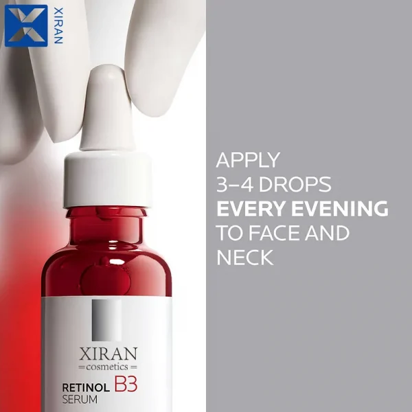 Face Serum Supplier Custom Premature Sun Damage Skin Anti-wrinkles Anti-aging B3 Pure Retinol Serum - Image 2