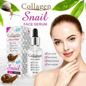 private label organic Plant Extract Best Snail Repair Instant Wrinkle retinol Snail face serum