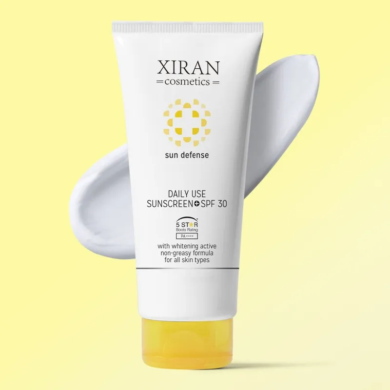 Private label SPF 30 Sunscreen Skin Care Whitening For Face Moisturizing