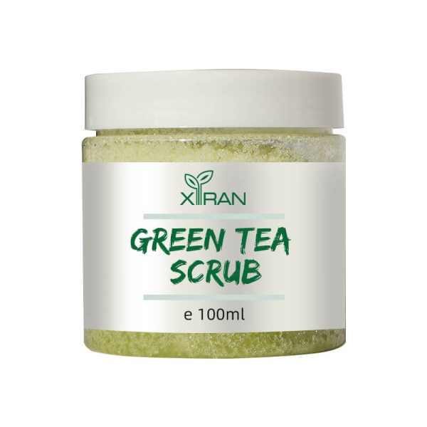 Private Label Natural Matcha Green Tea Exfoliating Facial Body Scrub - Image 2