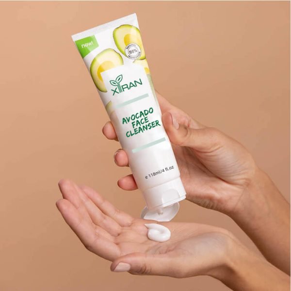 Custom Natural Vegan Hydrating Avocado Face Wash with Hyaluronic Acid & Glycerin - Image 3