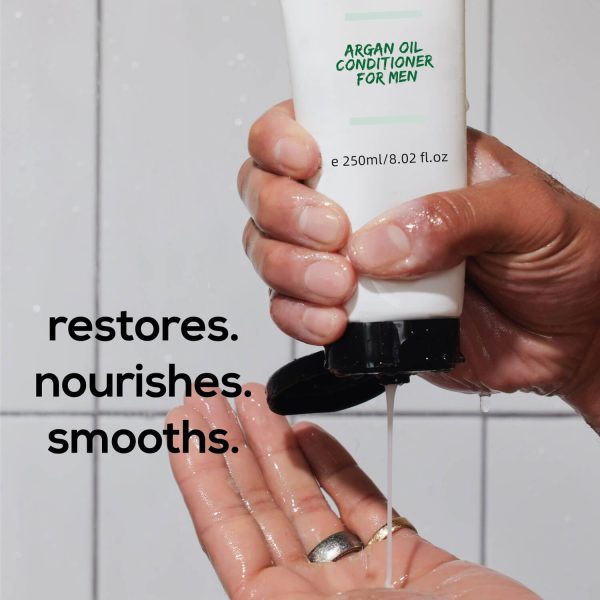 Private Label Hair Care Products For Men Argan Oil Hydrating Sahmpoo And Conditioner - Image 2