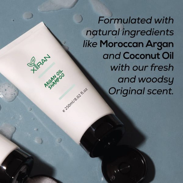 Private Label Hair Care Products For Men Argan Oil Hydrating Sahmpoo And Conditioner - Image 3