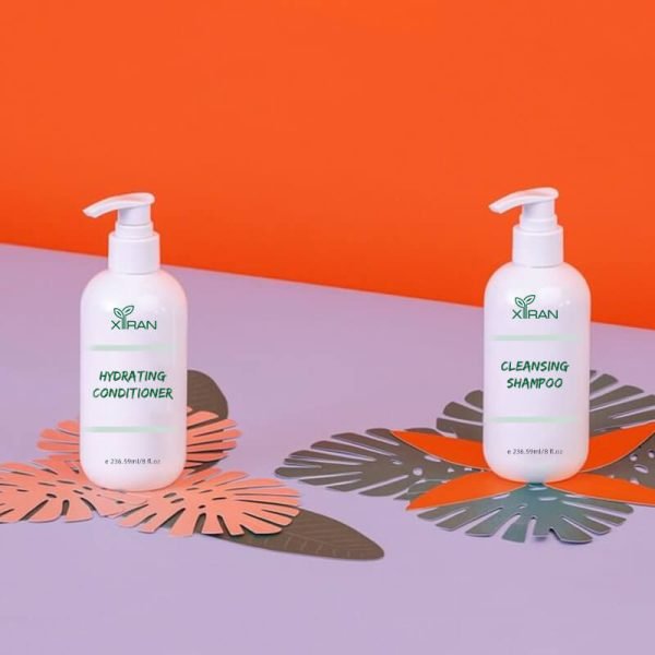 Private Label Curly Hair Care Organic Shampoo And Conditioner Set Moisturizing Avocado Rosemary Shampoo and Conditioner - Image 4