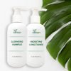 Private Label Curly Hair Care Organic Shampoo And Conditioner Set Moisturizing Avocado Rosemary Shampoo and Conditioner - Image 2