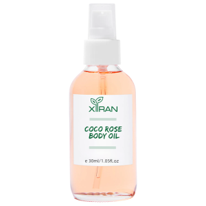 Private Label Vegan Squalane Hydrating Moisturizing Coco Rose Body Glow Oil
