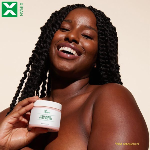 Private Label Organic Whipped Shea Butter Moisturizing Whitening Collagen Body Butter - Image 3