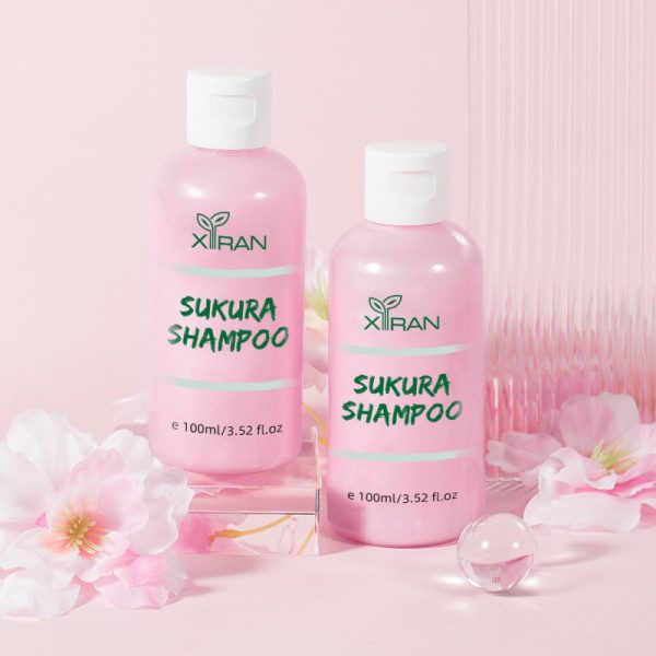 Wholesale Nourishing Organic Shampoo Private Label Aminos Acids Repairing Damaged Hair Sakura Shampoo - Image 2