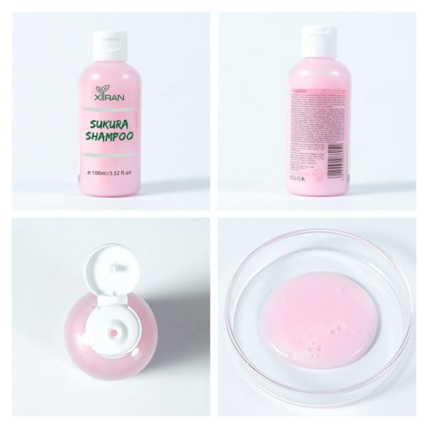 Wholesale Nourishing Organic Shampoo Private Label Aminos Acids Repairing Damaged Hair Sakura Shampoo - Image 4