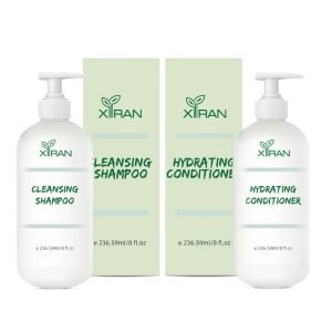 Private Label Curly Hair Care Organic Shampoo And Conditioner Set Moisturizing Avocado Rosemary Shampoo and Conditioner