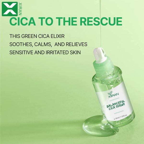 Cica provides intense soothing for sensitive and troubled skin