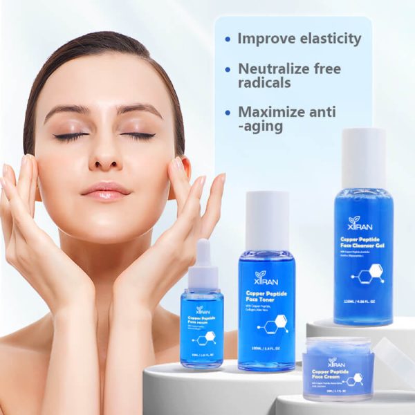 Elevate your skincare regimen with the Copper Peptide Skincare Set
