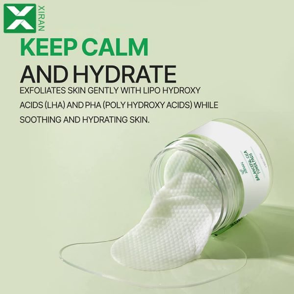 Acne Face Exfoliating Glycolic Salicylic Acid Cica Toner Pads
