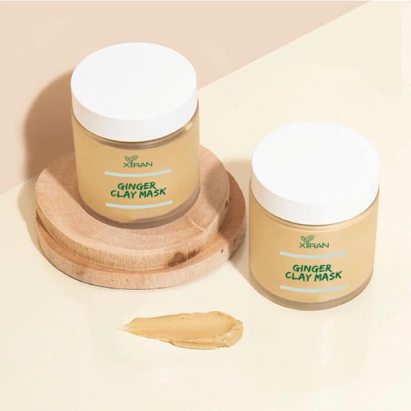 private label organic natural kaolin bentonite blackhead remove dark spots ginger clay mask