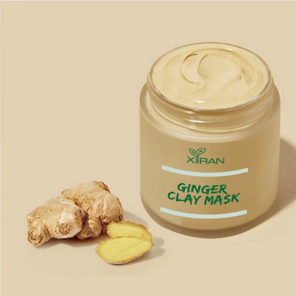 private label organic natural kaolin bentonite blackhead remove dark spots ginger clay mask