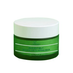 private label avocado retinol under eye mask reduce dark circles wrinkles anti aging