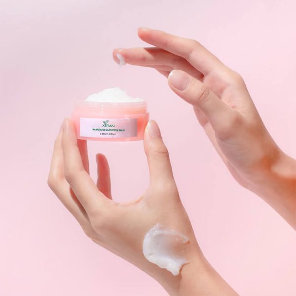 private label makeup remover balm deep cleaning cherrywood cleansing balm