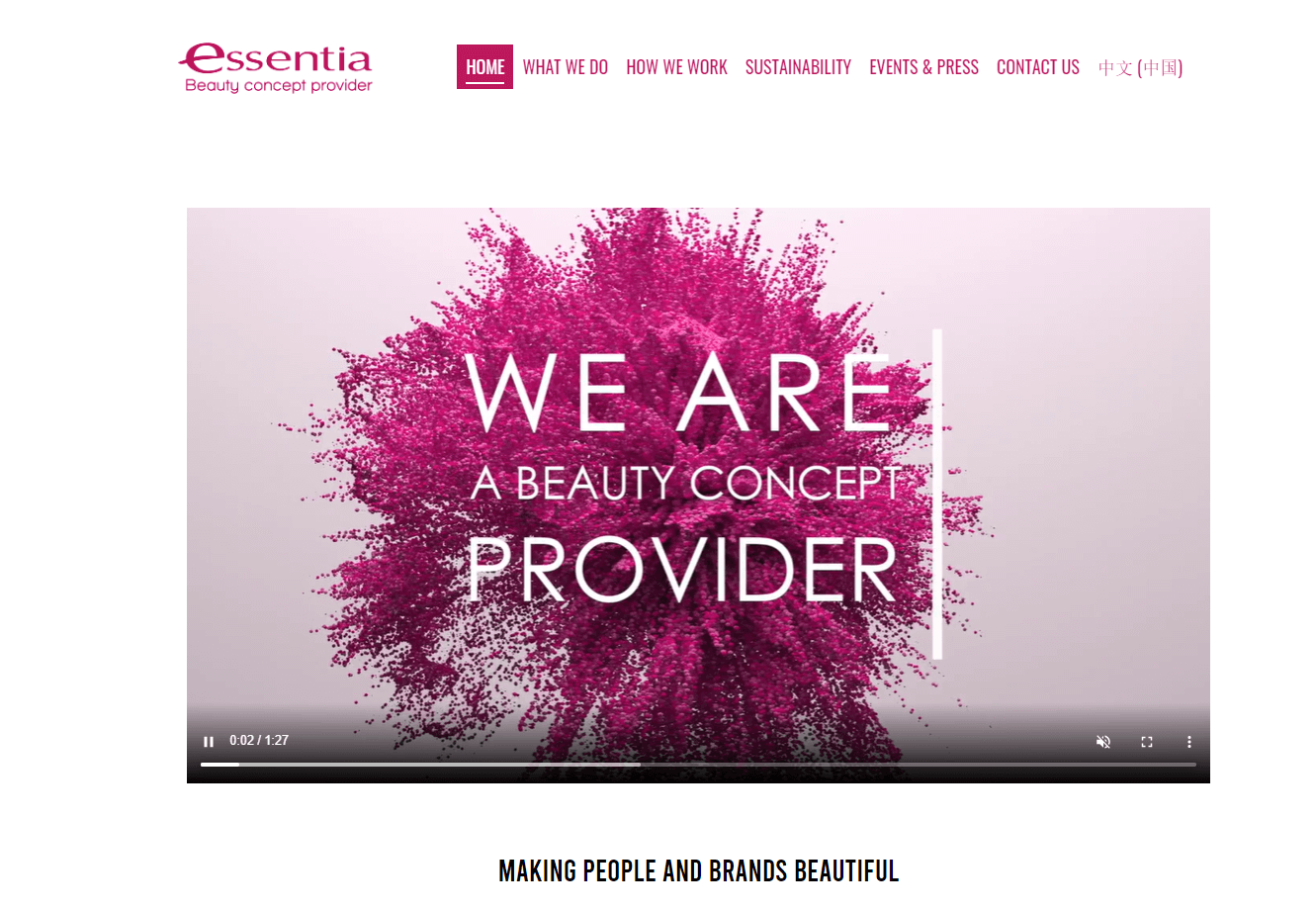 essentia beauty