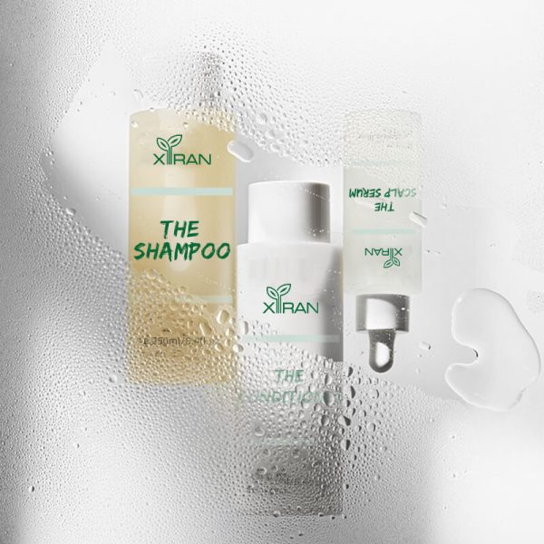 private label organic keratin hair care kit with hyaluronic acid hair serum