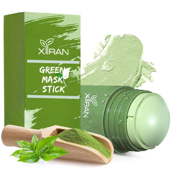 private label face acne green tea mud mask stick